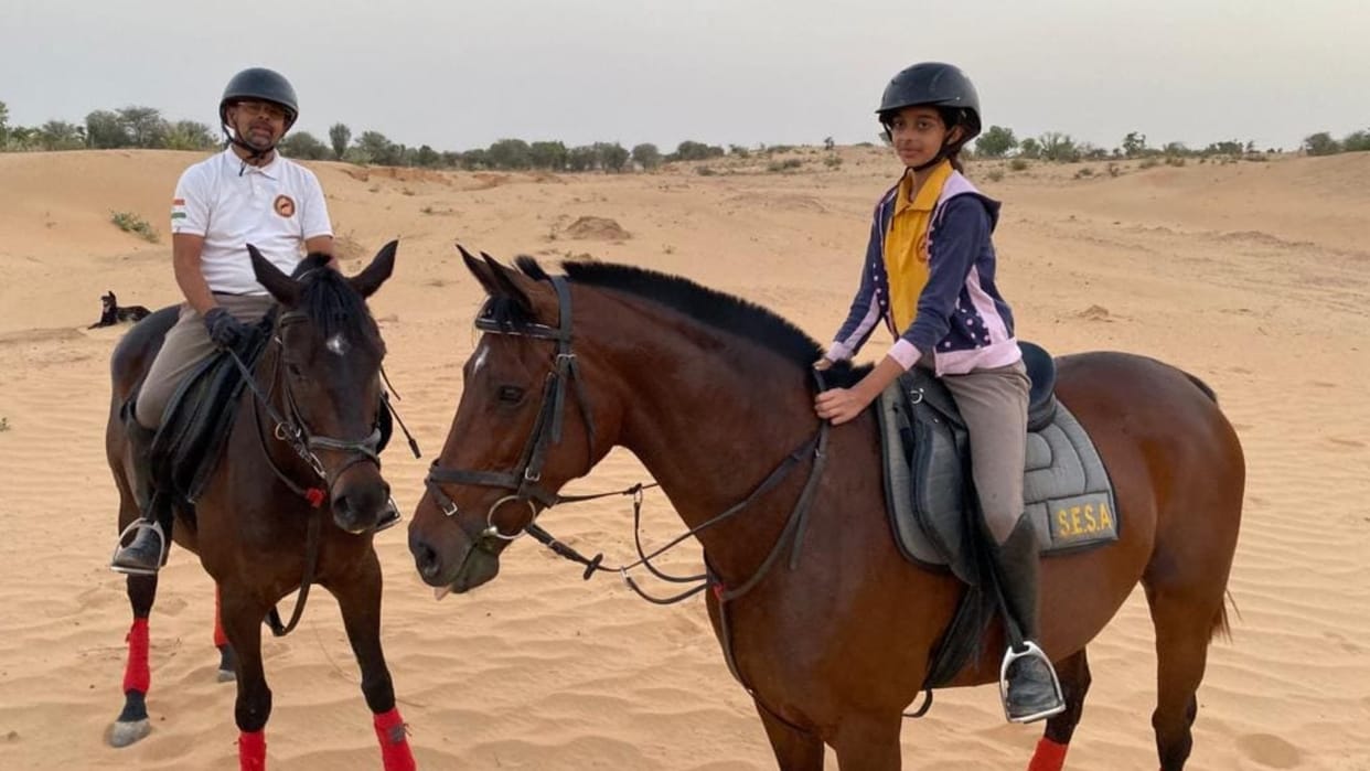 Meet Manya Shaktawat Biography And Achievements Longest Horse Riding World Record