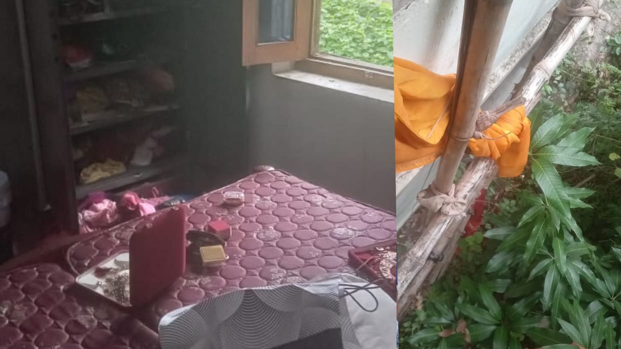 Thieves stole gold and silver jewellery worth 12 lakh rupees from judge house in mau
