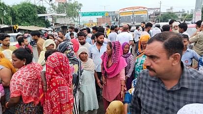 Meerut Bodies of 3 Missing Children Found in Water Filled Pit Locals Block Highway Over Suspicious Deaths
