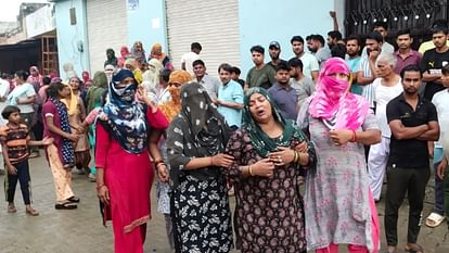 Meerut Bodies of 3 Missing Children Found in Water Filled Pit Locals Block Highway Over Suspicious Deaths