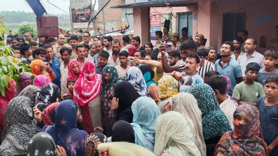 Meerut Bodies of 3 Missing Children Found in Water Filled Pit Locals Block Highway Over Suspicious Deaths