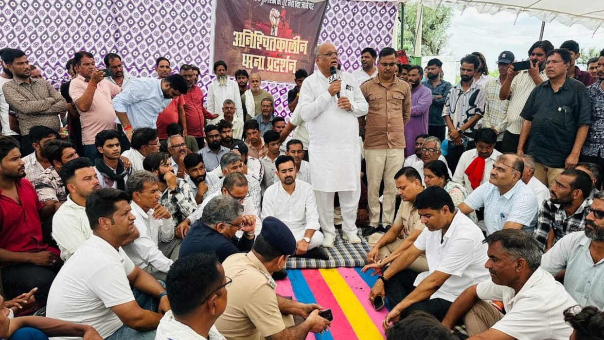 Nagaur: Private vehicles within 20 km radius in Makrana will be exempted from toll, government accepts demands