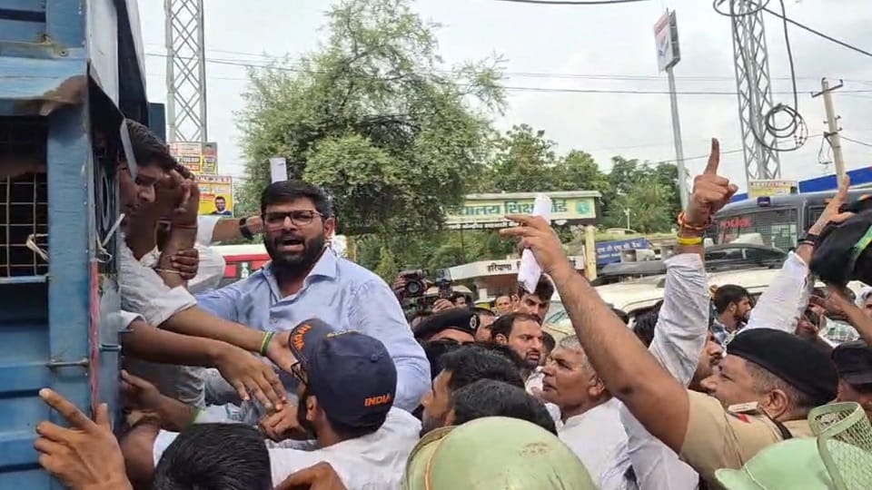 Digvijay Chautala arrested in Bhiwani