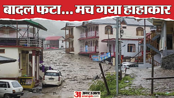Cloud burst in Uttarkashi Hotels houses and shops swept away in flood four dead 70 missing Cloud burst in Uttarkashi Hotels houses and shops swept away in flood four dead 70 missing