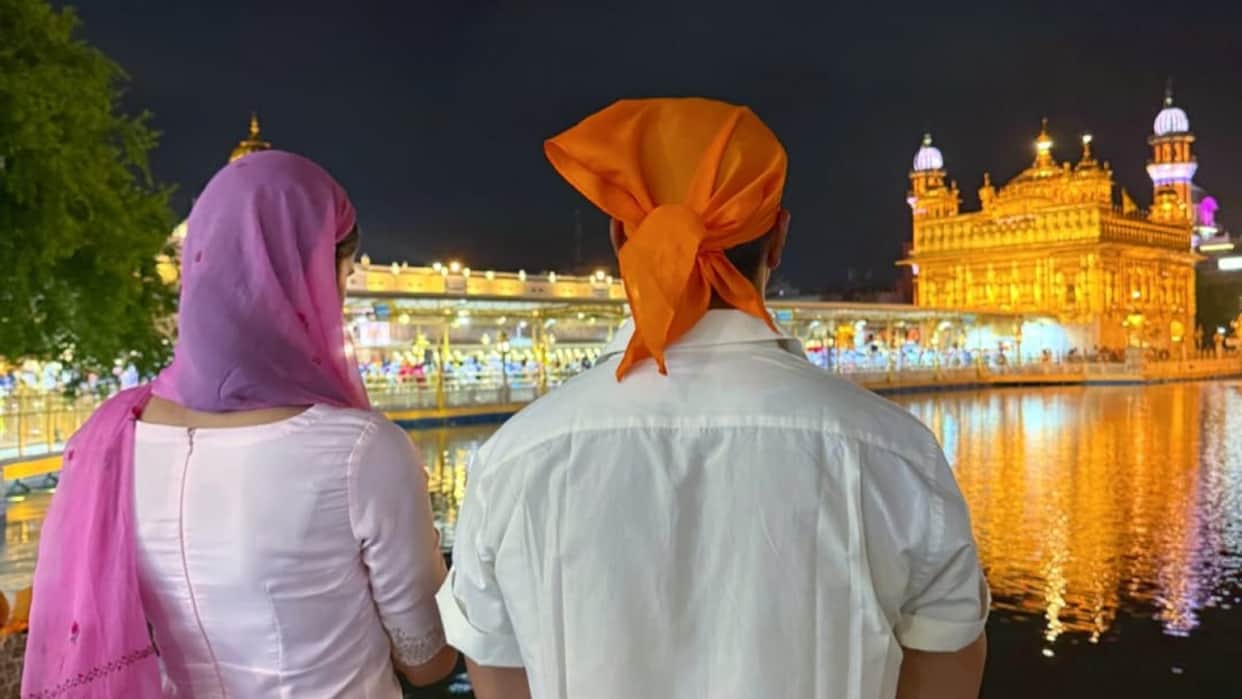 varun dhawan shares golden temple photo with border 2 actress say Satnam Sri Wahe Guru journey comes to an end