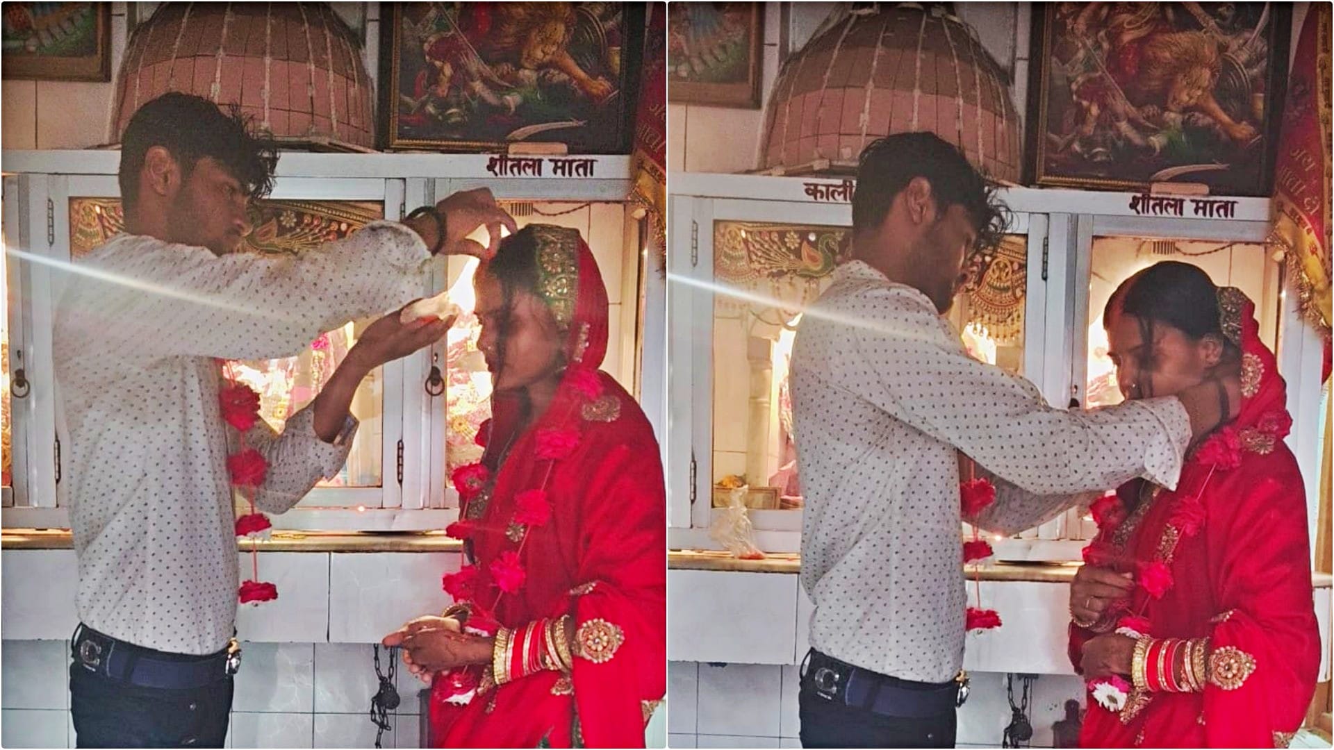 Banka News Mother of 2 children left everything for love of nephew sent proof of marriage to husband in temple
