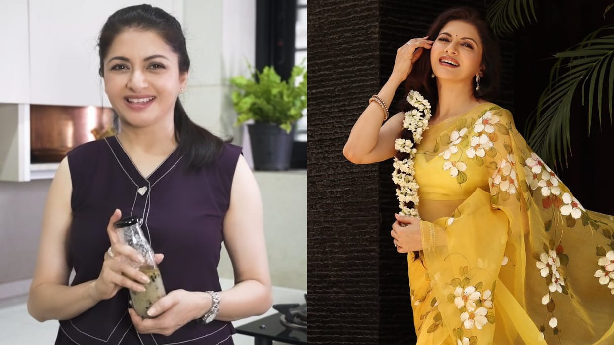 Hair Care Tips in Hindi Try Bhagyashree's Hair Remedy To  Get Longer Hair