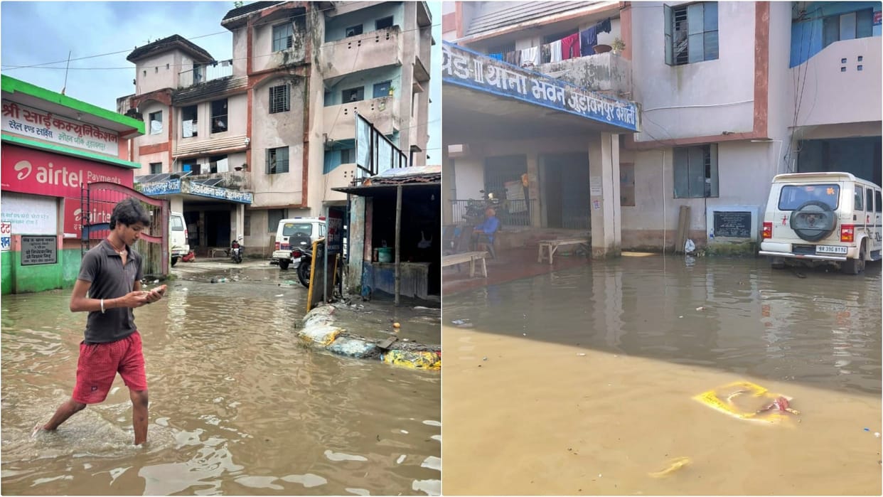 Bihar Flood: 32 schools closed due to Ganga floods in Raghopur Villages lost connectivity road submerged