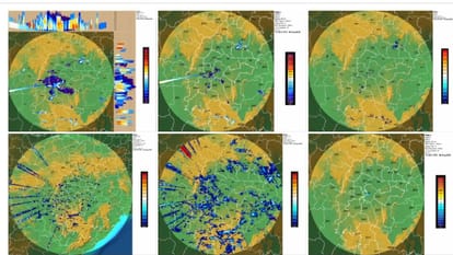 Chhattisgarh Weather Update news: clouds thundered for an hour with dark clouds at MahadevGhat in Raipur CG