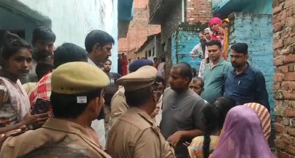 young man was murdered and his body was buried with stones In Kanpur flesh was missing from his head