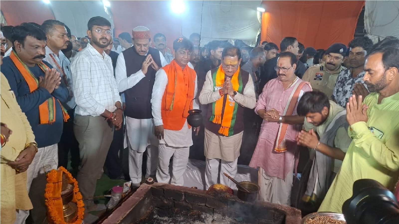 महासमुंद के दौरे पर रहे सीएम साय