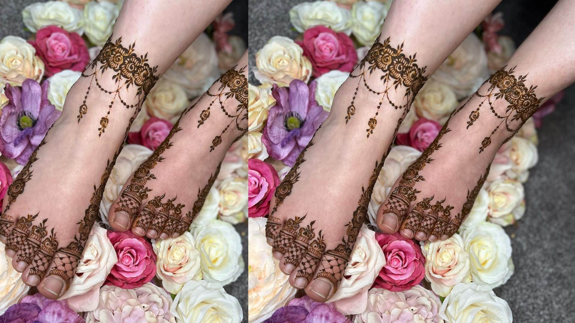 Raksha Bandhan Special Foot Mehndi Design Try These pero ki mehndi design