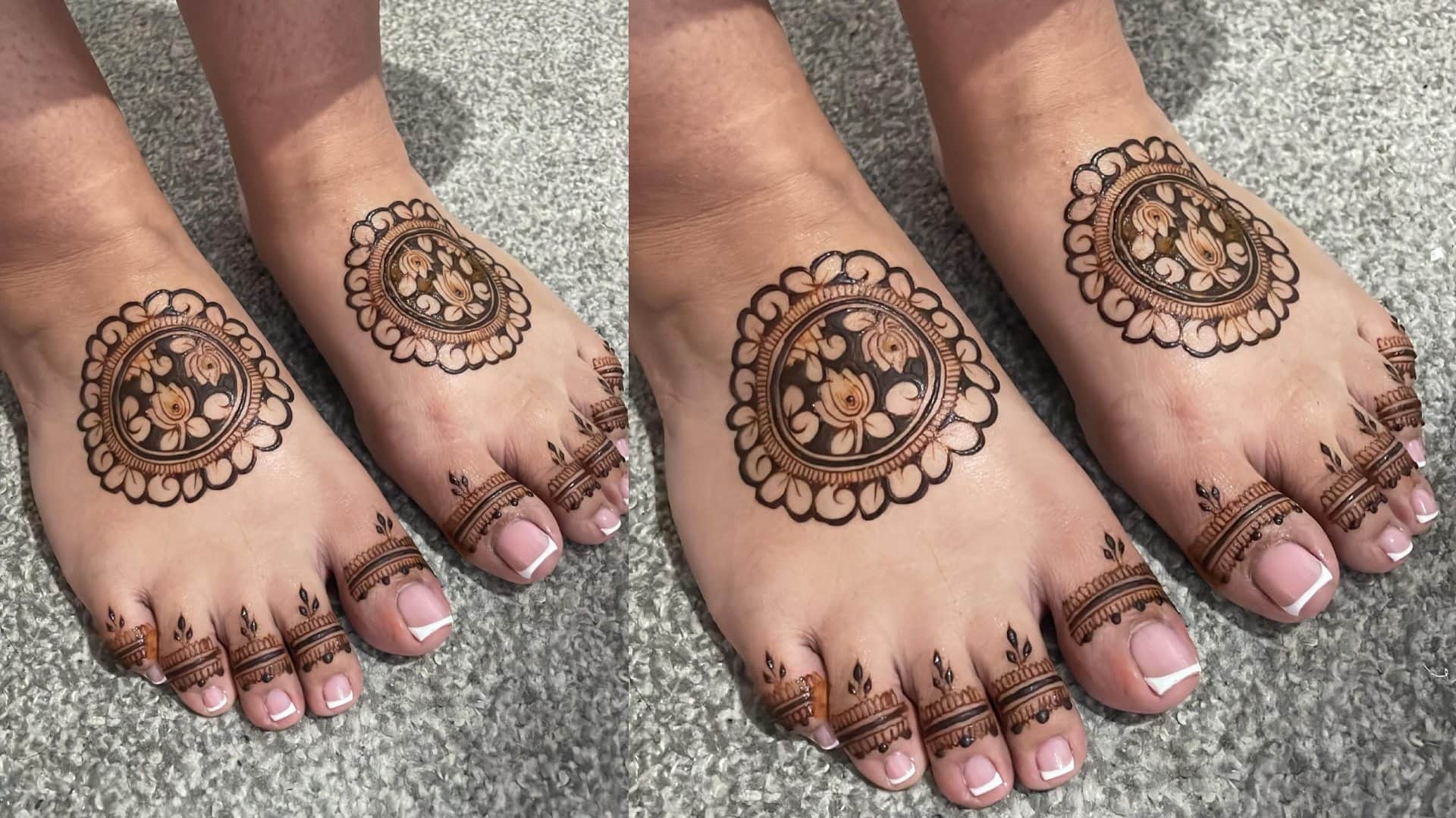 Raksha Bandhan Special Foot Mehndi Design Try These pero ki mehndi design
