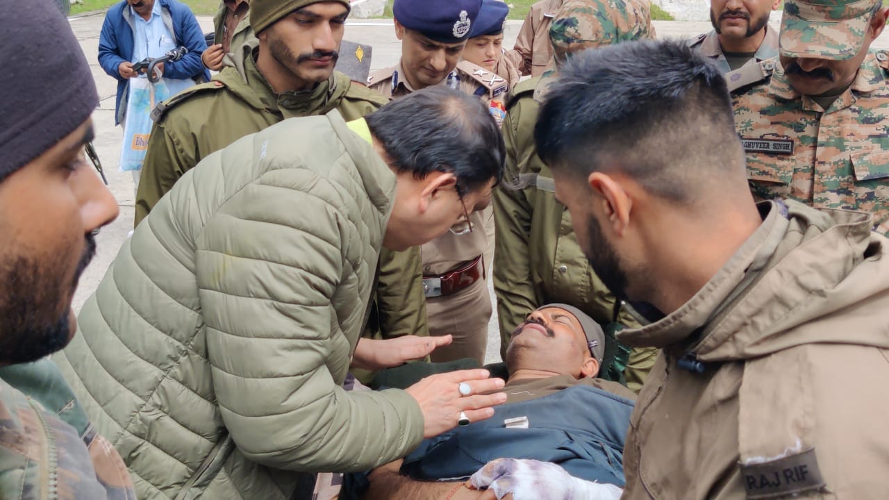 Uttarkashi CloudBurst Flood CM Pushkar Singh Dhami visited disaster affected areas in Dharali reviewed relief