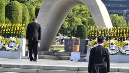 Japan PM vows to "prevent such a calamity from happening again" on anniversary of Hiroshima atomic bombing
