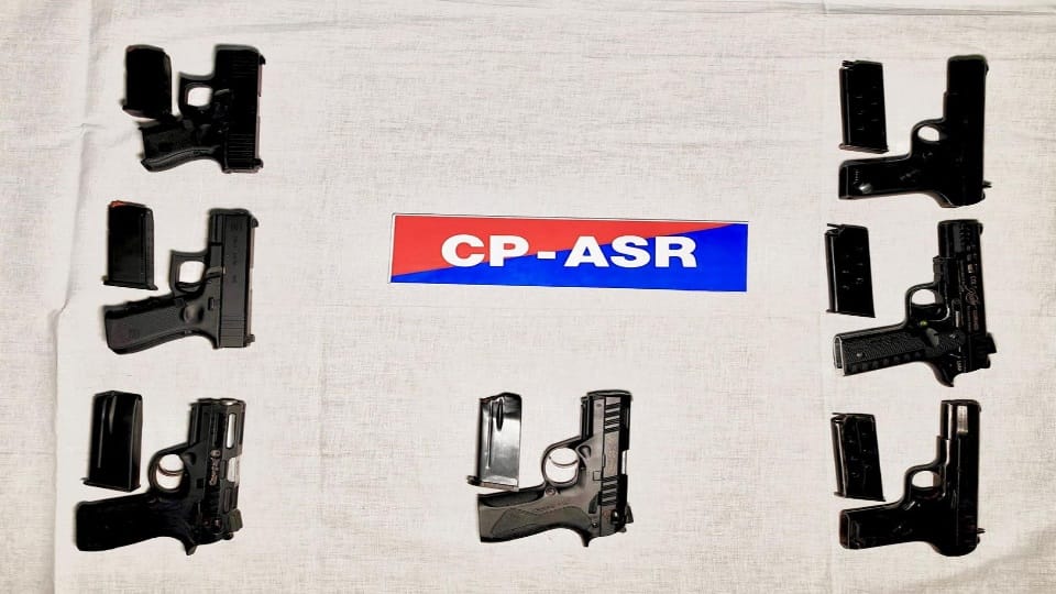 Four arms smugglers arrested in Amritsar import weapons from Pakistan