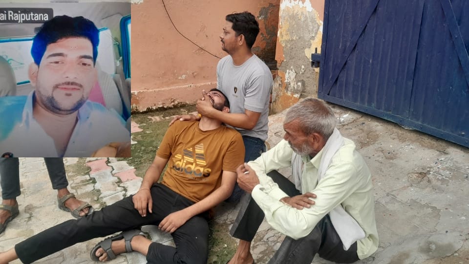 young man killed his brother-in-law by stabbing him with a knife In Aligarh