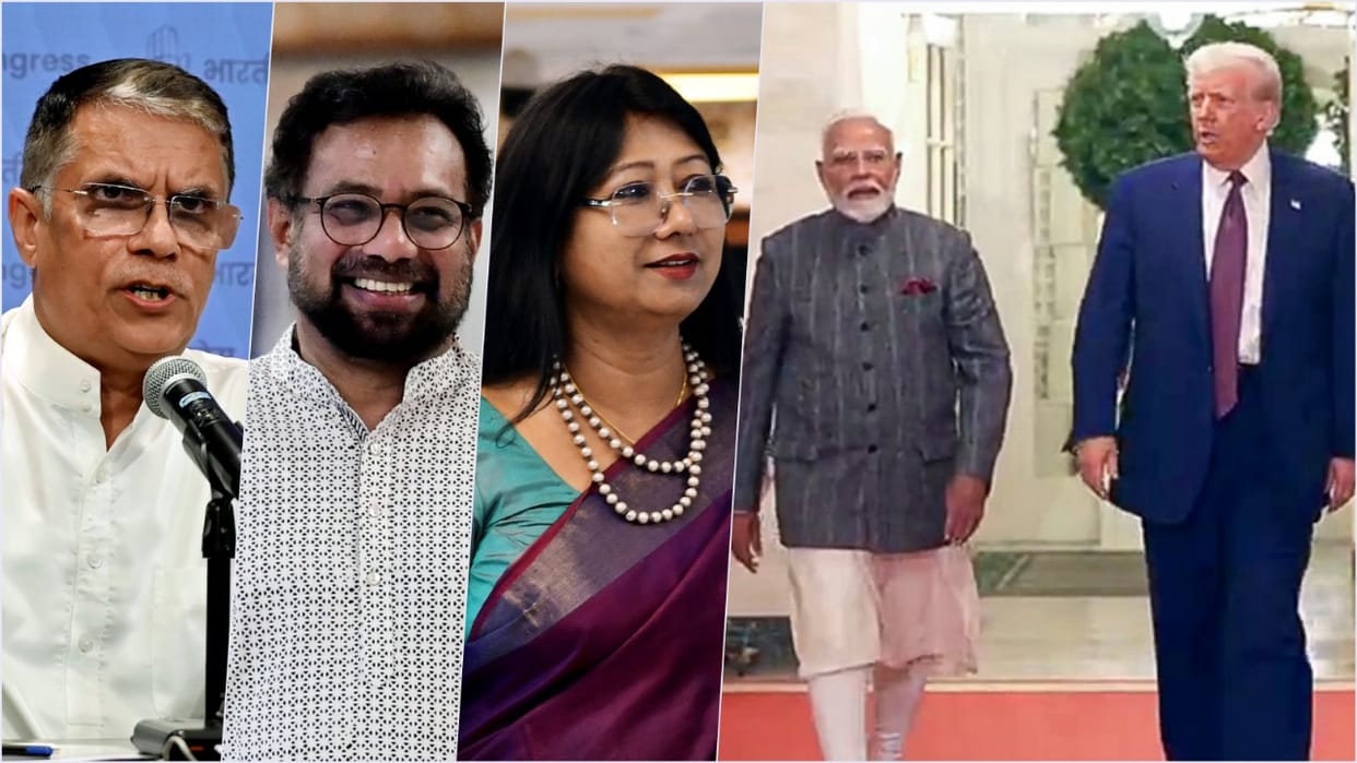 US Prez Donald Trump Tariff Policy India Political Leaders react Congress Left JMM BJP and other parties Updat