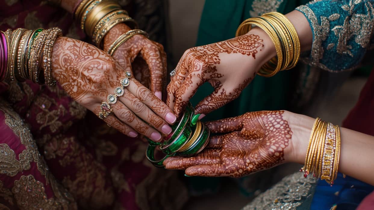 trendy bangles collection 2025 for woman during sawan and raksha bandhan