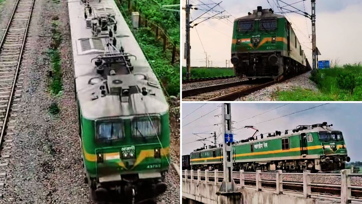 Rudrastra country first 4.5 km long goods train with 354 wagons ran from chandauli history was made