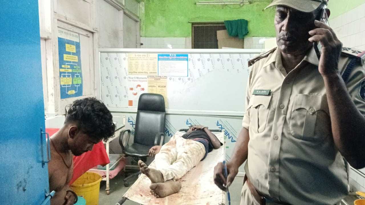 जांजगीर चांपा में हुई चाकूबजी