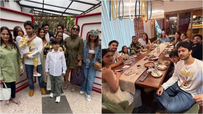 Malaika Arora: सलमान खान-अरबाज की बहनों के लिए मलाइका अरोड़ा ने रखा लंच, एक साथ दिखीं 'खानदान' की महिलाएं Malaika Arora hosted lunch for Salman Arbaaz Khan sisters Alvira Agnihotri Arpita along Video Viral