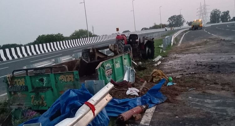 UP: मथुरा में भीषण हादसा...ट्रक ने ट्रैक्टर ट्रॉली में मारी टक्कर, तीन कांवड़ियों की मौके पर मौत