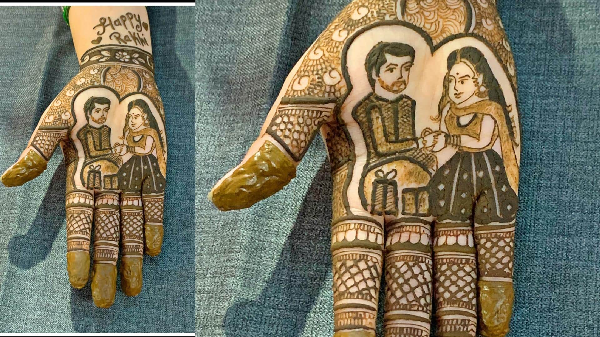 Raksha Bandhan 2025 Mehndi Design Photos Images Trending Latest Mehndi Designs Simple Full and Back Hand