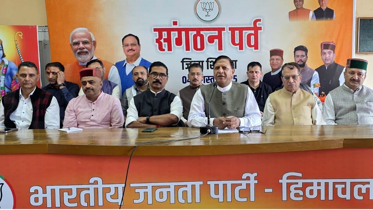 Himachal BJP will run a tiranga yatra in every house from 10 to 15 August in Himachal Pradesh