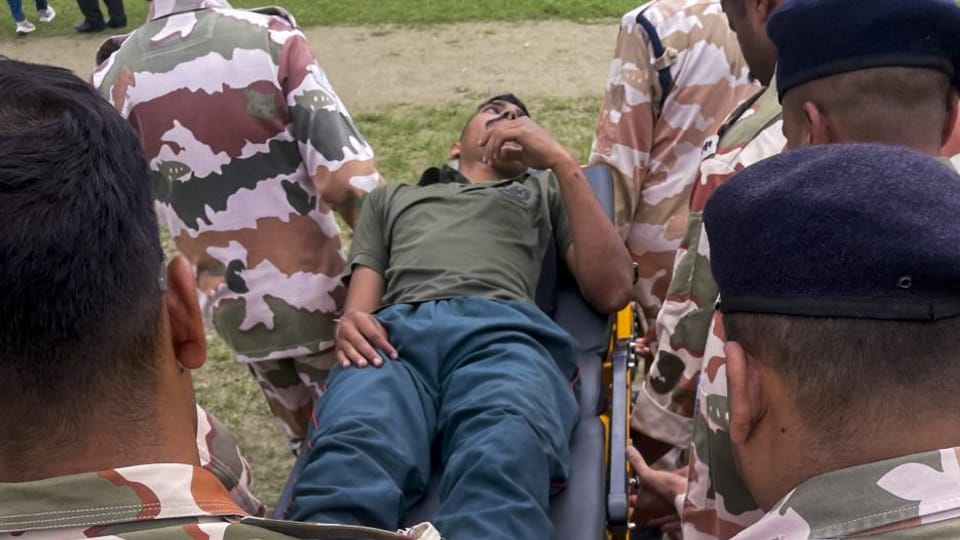 Uttarkashi Cloud Burst An injured soldier from army camp in Harshil described horror of disaster