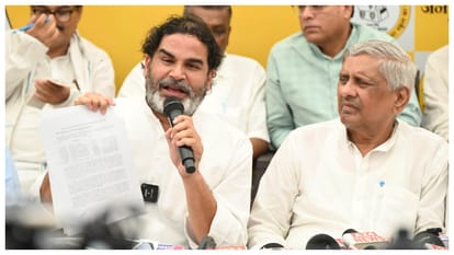 Bihar News : Prashant Kishor targeted BJP party dilip jaysawal Mangal Pandey and Pratyay Amrit patna bihar