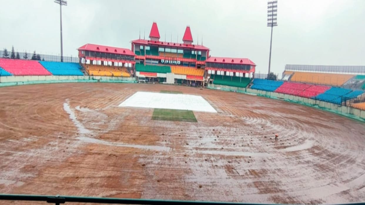 India South Africa match will be played on new grass at Dharamshala International Cricket Stadium