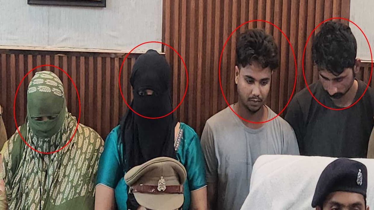Tronica City Police busted a child thief gang on demand in ghaziabad