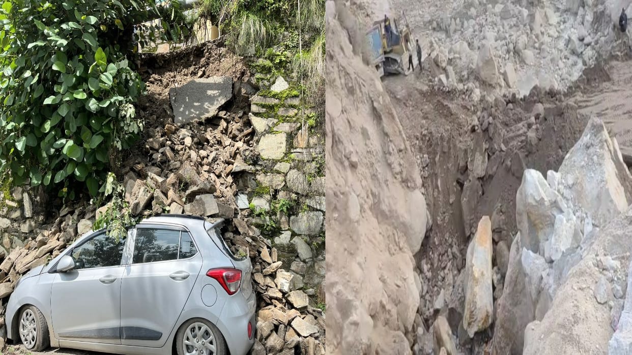 Himachal Weather: Orange alert for four days of heavy rain in many parts of Himachal, many roads closed due to