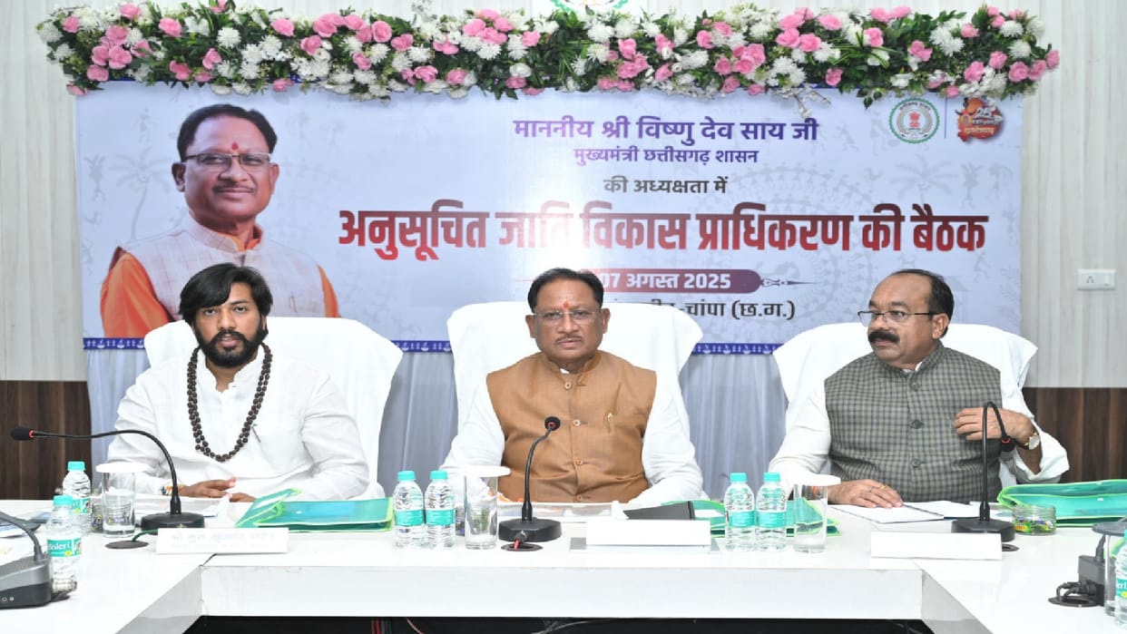 Budget of Scheduled Caste Development Authority increased from 50 to 75 crore rupees in Chhattisgarh