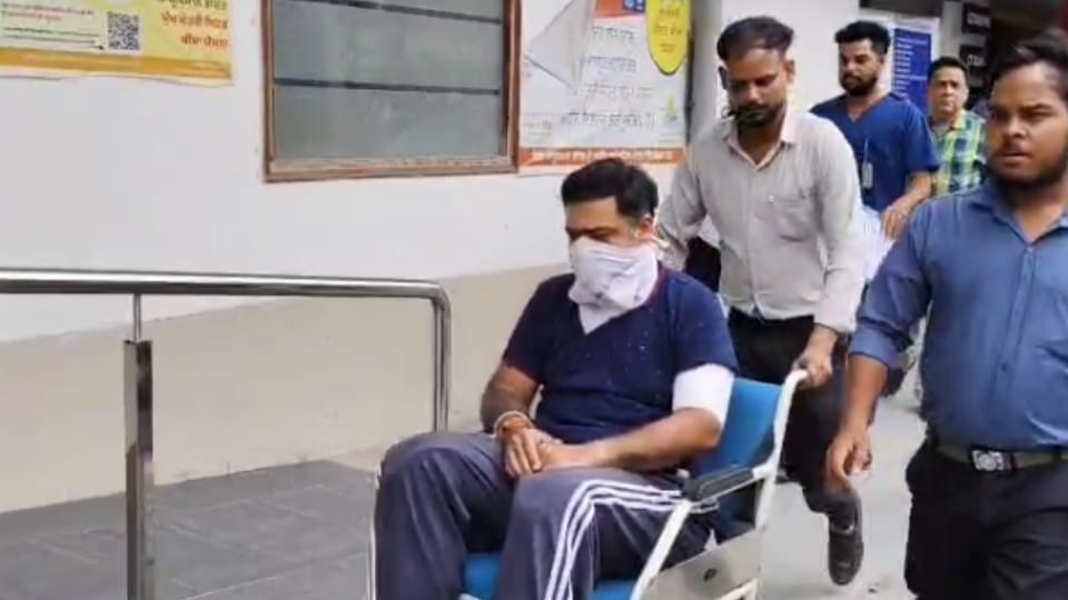 Story of firing on immigration operator false he had shot himself in Firozpur