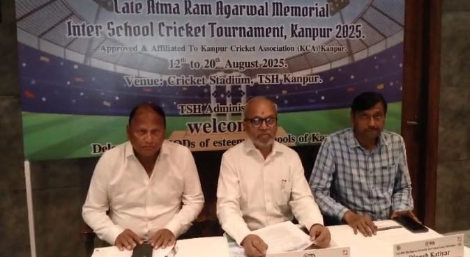 Kanpur Atmaram Agarwal Memorial Inter School Cricket Tournament from 12 to 20 August 16 teams participating