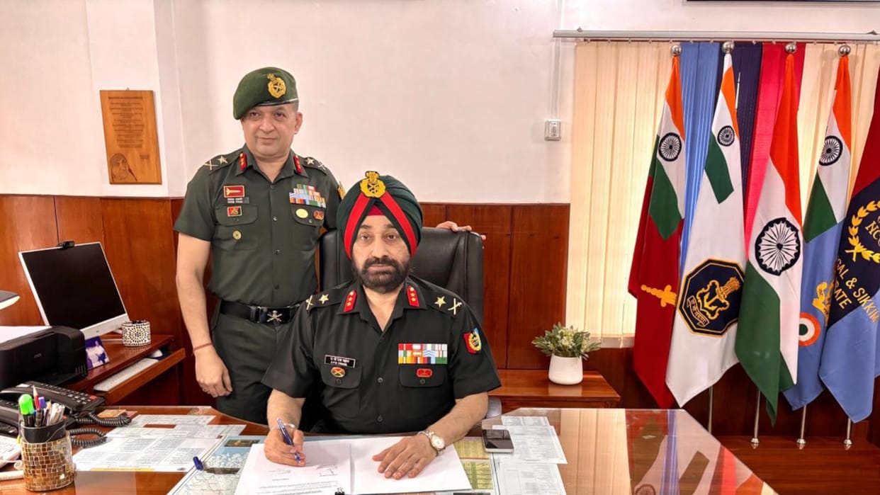 Major General Amar Pal Singh Chahal took over as ADG of West Bengal and Sikkim NCC Directorate