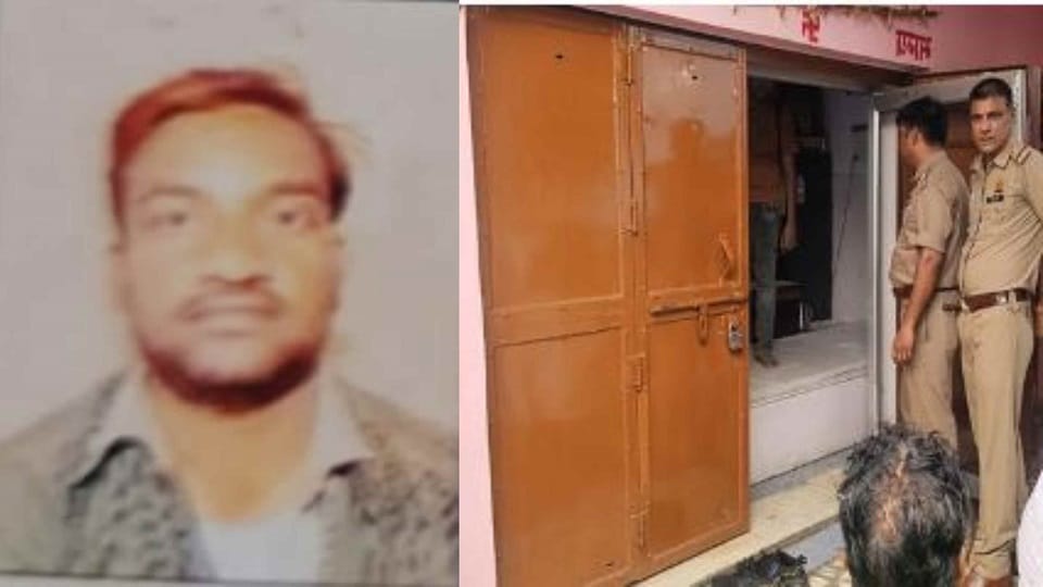 young man stabbed his elder brother to death In dispute between children