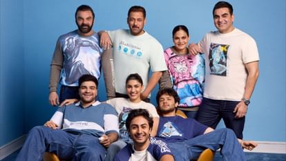 Salman Khan family photoshoot for salman khan clothing brand