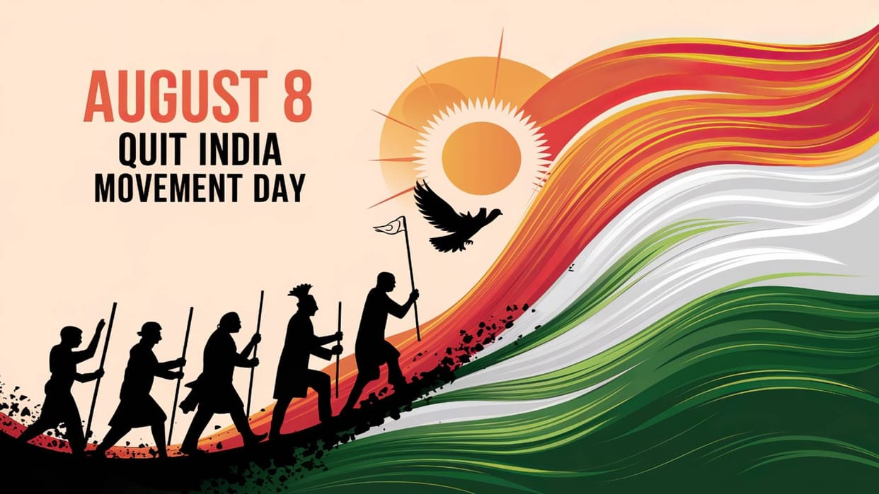 Women played a decisive role in the Quit India Movement