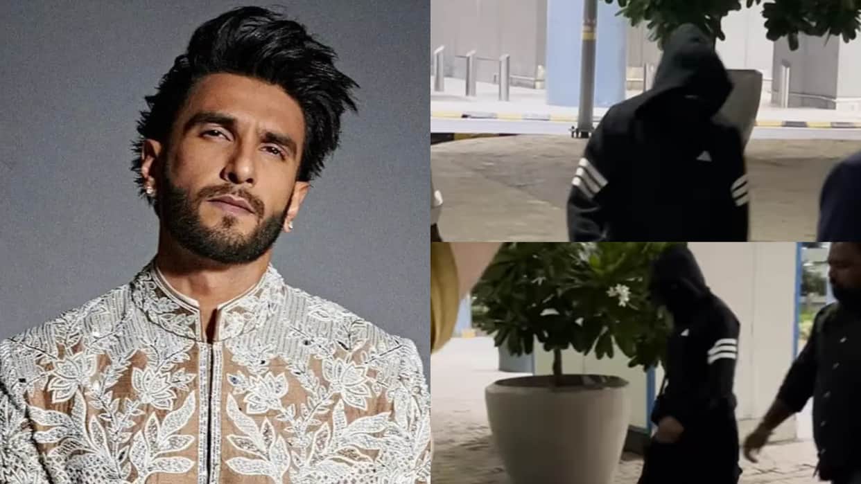 Dhurandhar Movie Actor Ranveer Singh Hiding His Face From Paparazzi