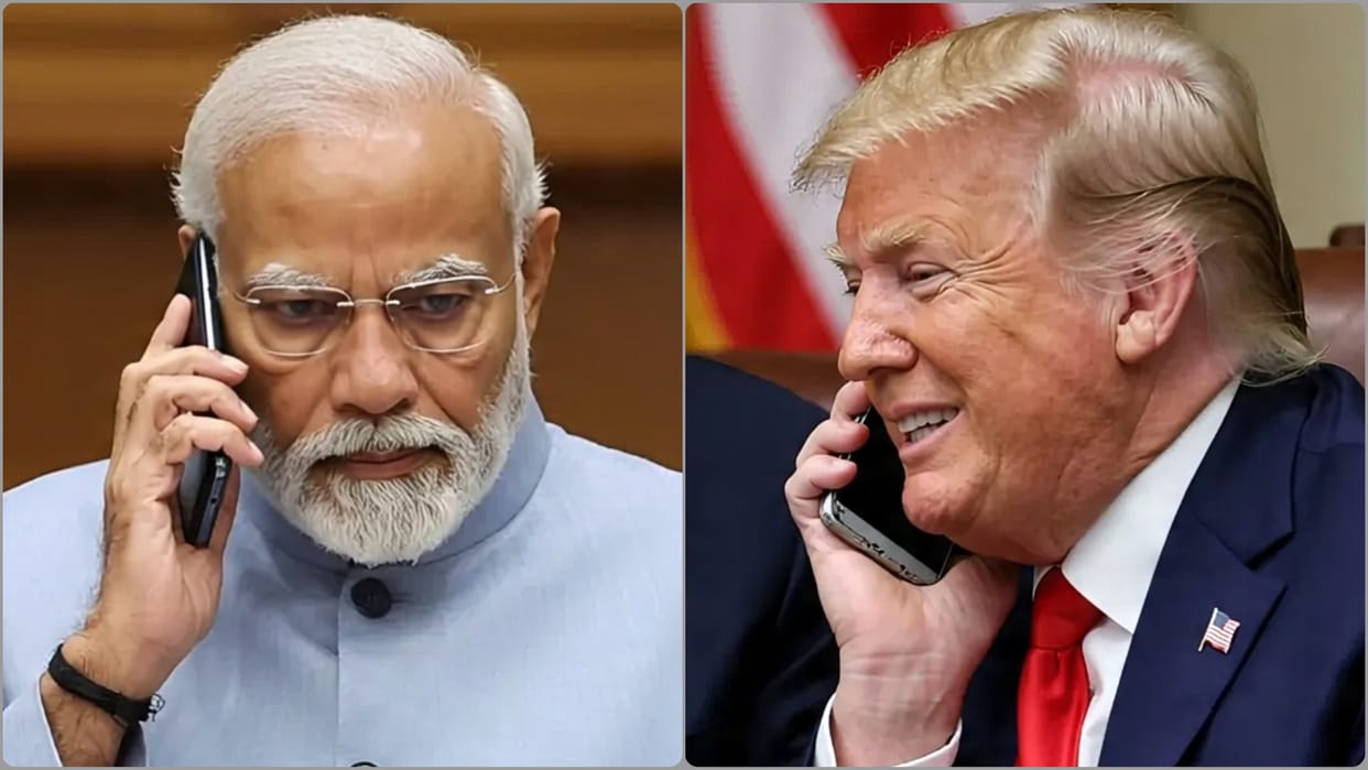 Donald Trump pm modi phone call west asia crisis US India relations Trump congratulations TS Sandhu delhi lg