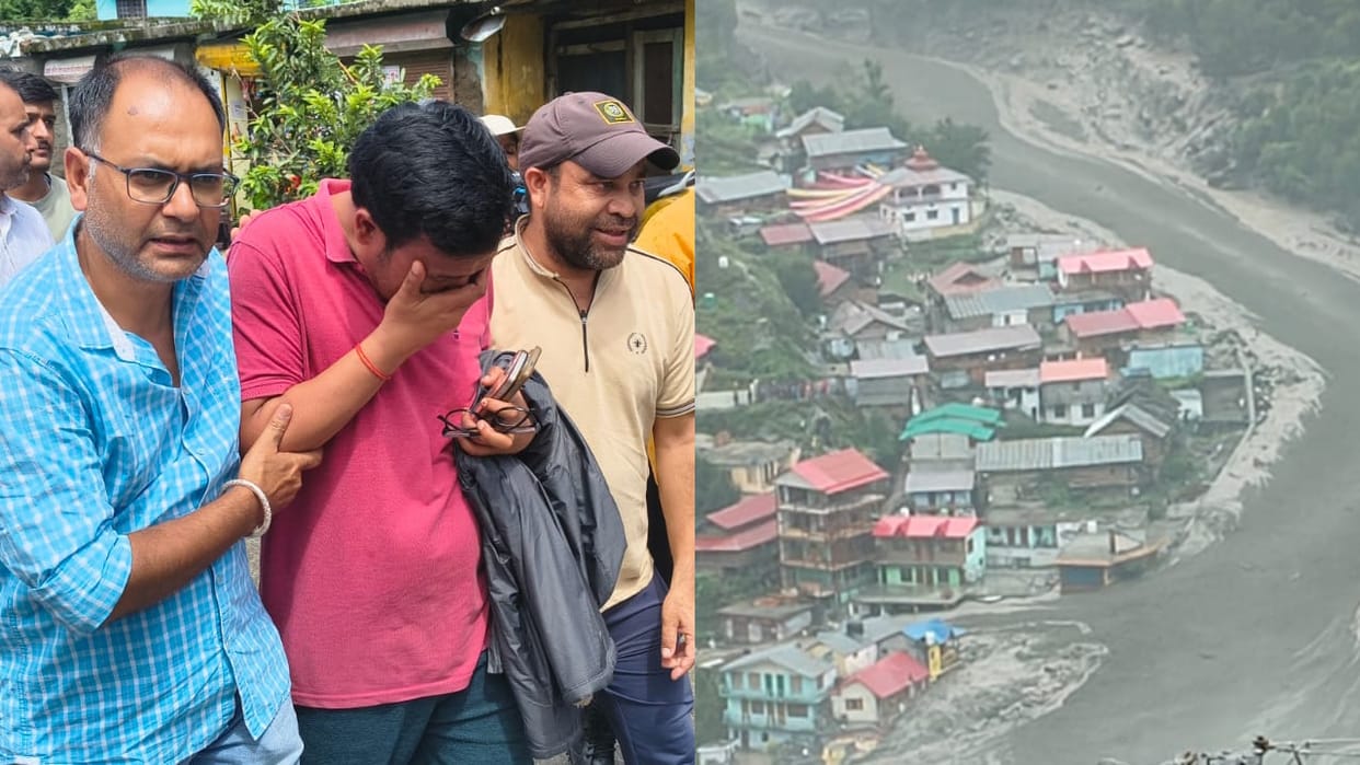 Uttarkashi disaster victims Bhupendra Panwar Said if we waited for a few seconds we lost in rubble Cloudburst
