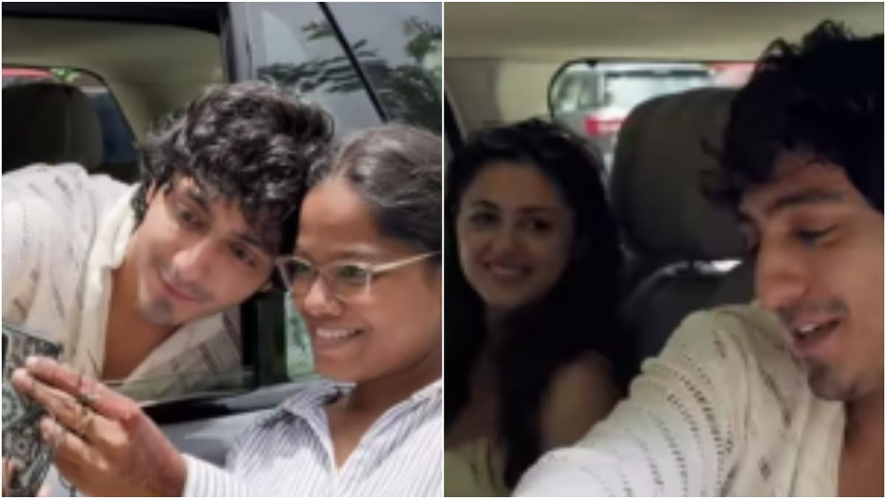 ahaan panday selfie with fan girl aneet padda after saiyaara success shares emotional post