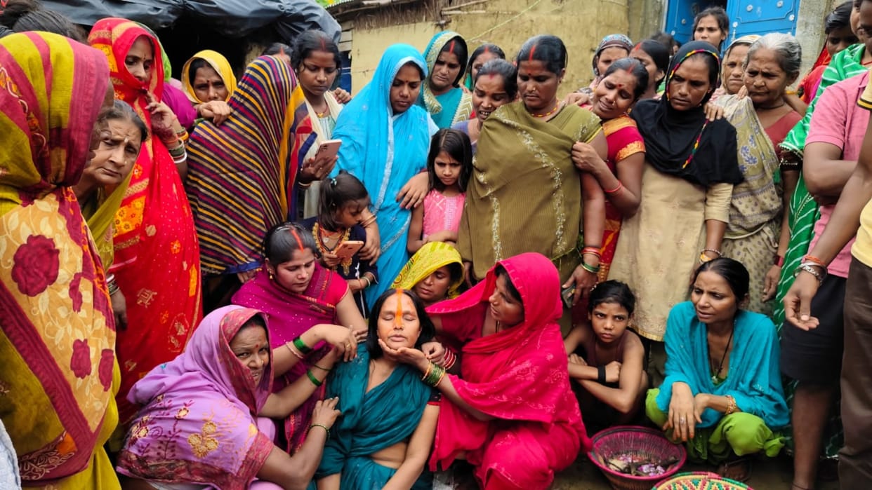 Bihar: Effigies of Missing Father and Sons Cremated in Dharali Tragedy, Village Mourns on Raksha Bandhan