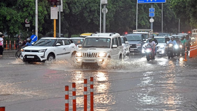 Heavy Rain In Chandigarh Yellow Alert Today Weather News – Amar Ujala Hindi News Live