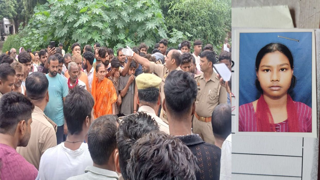 Student dies after being crushed by a truck in Gorakhpur, villagers block the road
