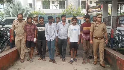 पुलिस गिरफ्त में शातिर