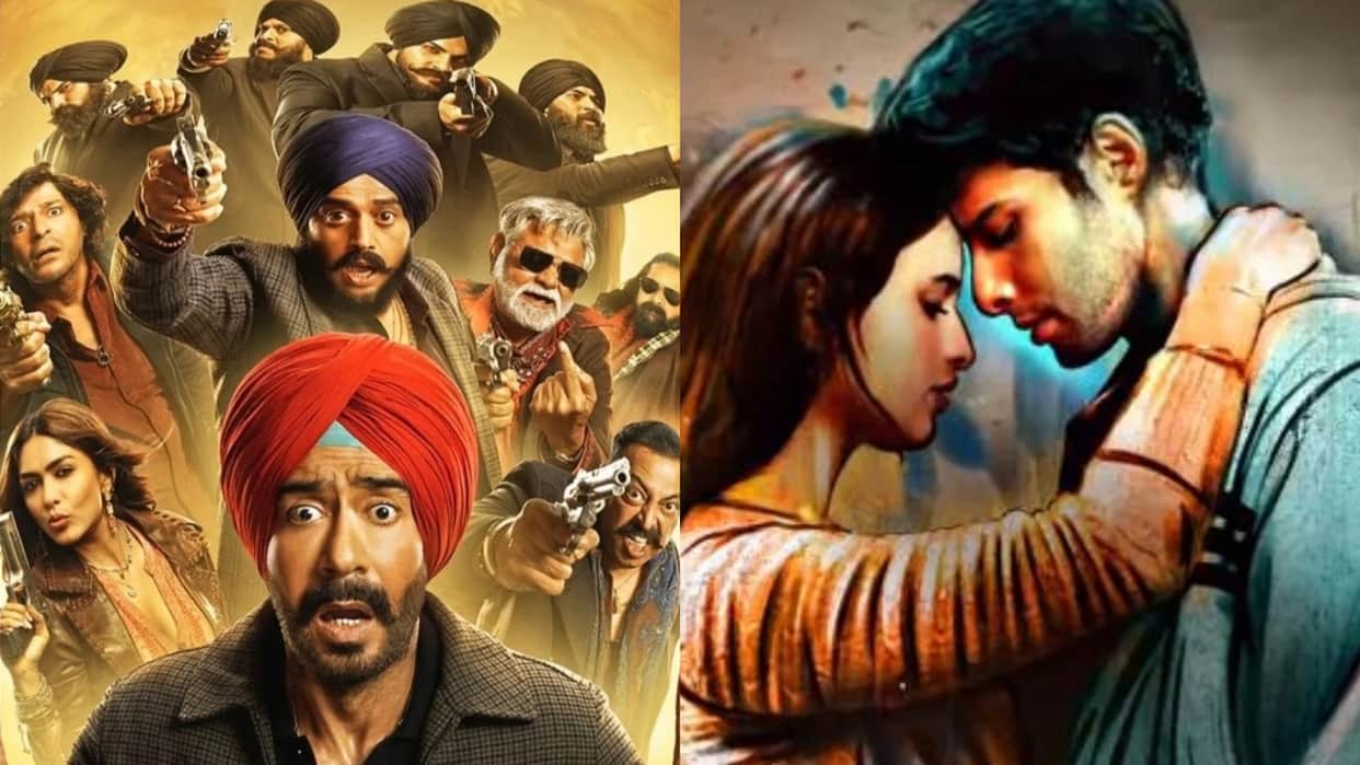 Son of Sardaar 2 Vs Dhadak 2 Day 9 Box Office Collection Saturday Total Earning